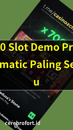 slot demo pragmatic terlengkap 2023